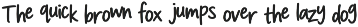 Jivo Mazelly Bouncy Font preview