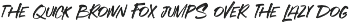 American Hustle - Brush Font preview