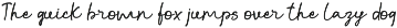 Abeliks Modern Script Font preview