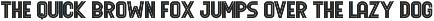 MOSKAVIC: Retro Sporty Display Font preview