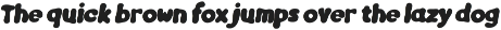Squishy Blob Bubbly Display Font preview