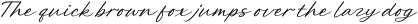 Kinda Chic | Bouncy Font preview