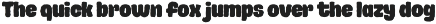 Oblq BoldRot | Horror Display Font preview