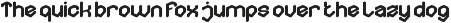 Hybrid Tech font preview