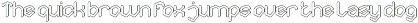 Hybrid Tech font preview