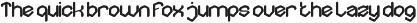 Hybrid Tech font preview