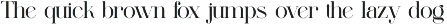 Gomiro Luxury Serif Display Font preview
