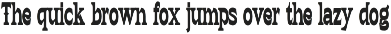 Vintage Western Display Font preview