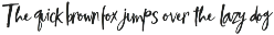 Henjoy Handmade Brush Script Font preview