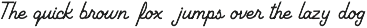 Coqueta font preview