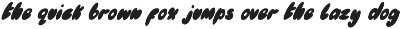 POLENTA — soft fluffy bubble font preview