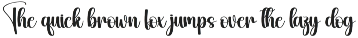 Baby Sample | Script Font preview