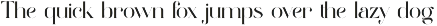 Milten Elegant Serif Font preview