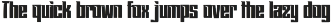 Raptor font preview