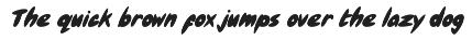 SIDESTEPPER — retro marker font preview