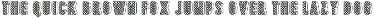 Race - Checkered Racing Display Font preview