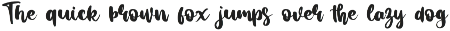 Chomolatte font preview