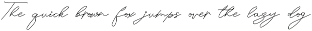 Classic Signature Font preview