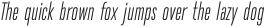 DaBronx Sans Light Italic otf (300)