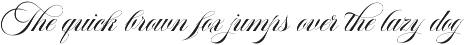 Aston Script Pro font preview
