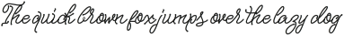 Nagata Script ttf (400) Sample