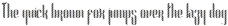 Alexandria Lines otf (400) Sample