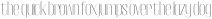 Gothink thin otf (100)