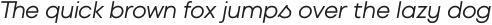 Liliana Normal Italic otf (400)