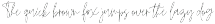 HAMILTON SIGNATURE font preview