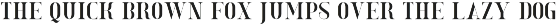 VENDEE - Serif font preview