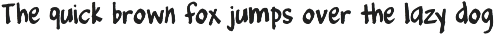 Marker — A Handwritten Doodle Font font preview