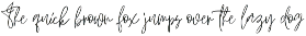 SHADOW SCRIPT font preview
