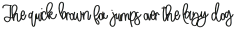 Script Quirky Quartet Bold Bold otf (700) Sample