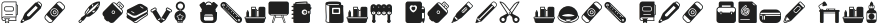 School Alphabet Dingbat otf (400)