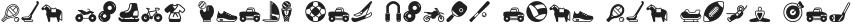 Sport Alphabet Dingbat otf (400)