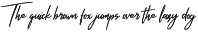 Julia Signature font preview