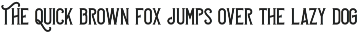 Quick or Dead font preview