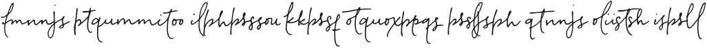 Popless Ligatures otf (400) Sample