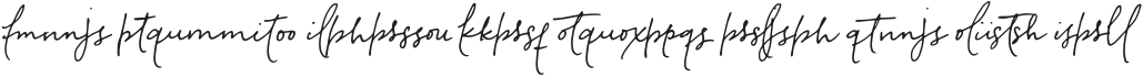 Popless Ligatures Slant otf (400) Sample