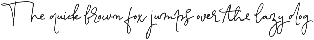 Unika Lite signature font preview