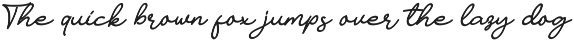 The Bohemian 2 Signature Font UPDATE preview