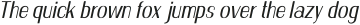 Florence Semi Light Italic otf (300)