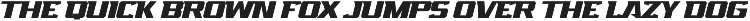 RAVERIST - Modern Sport Display Font preview