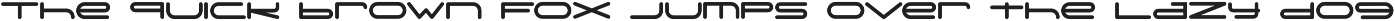 Digitechno - Futuristic Display Font font preview