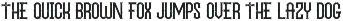 The Circus Show - Display Font preview