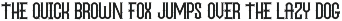 The Circus Show - Display Font font preview