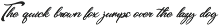 Santigold Typeface preview