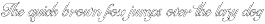 Ballegra Script Outline & Solid. font preview