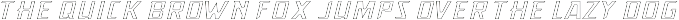 Outgunned display font in 4 versions font preview