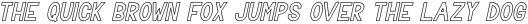 Bavalor Outline Italic otf (400)